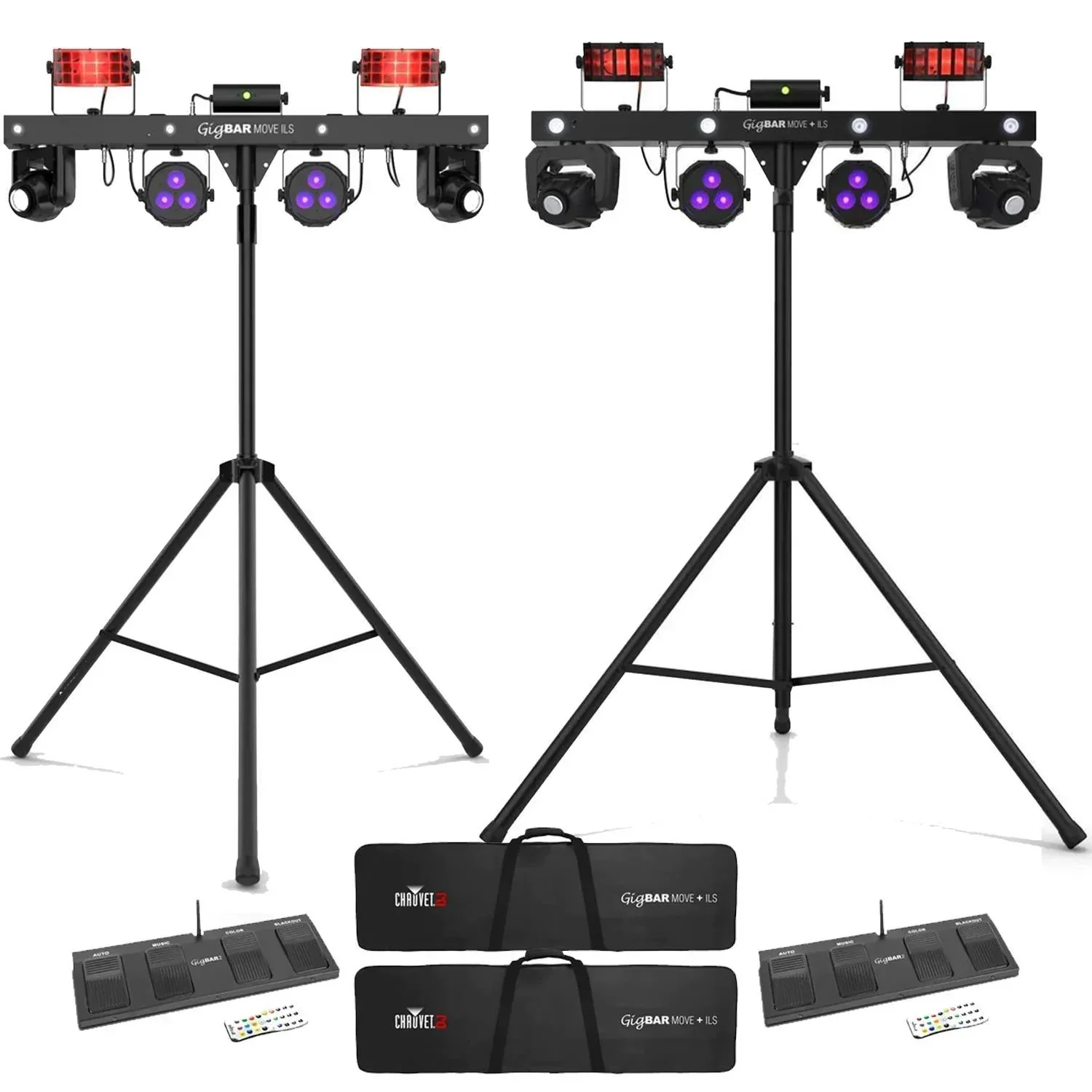 Chauvet DJ Gig Bar Move Plus ILS & Gig Bar Move ILS Bundle