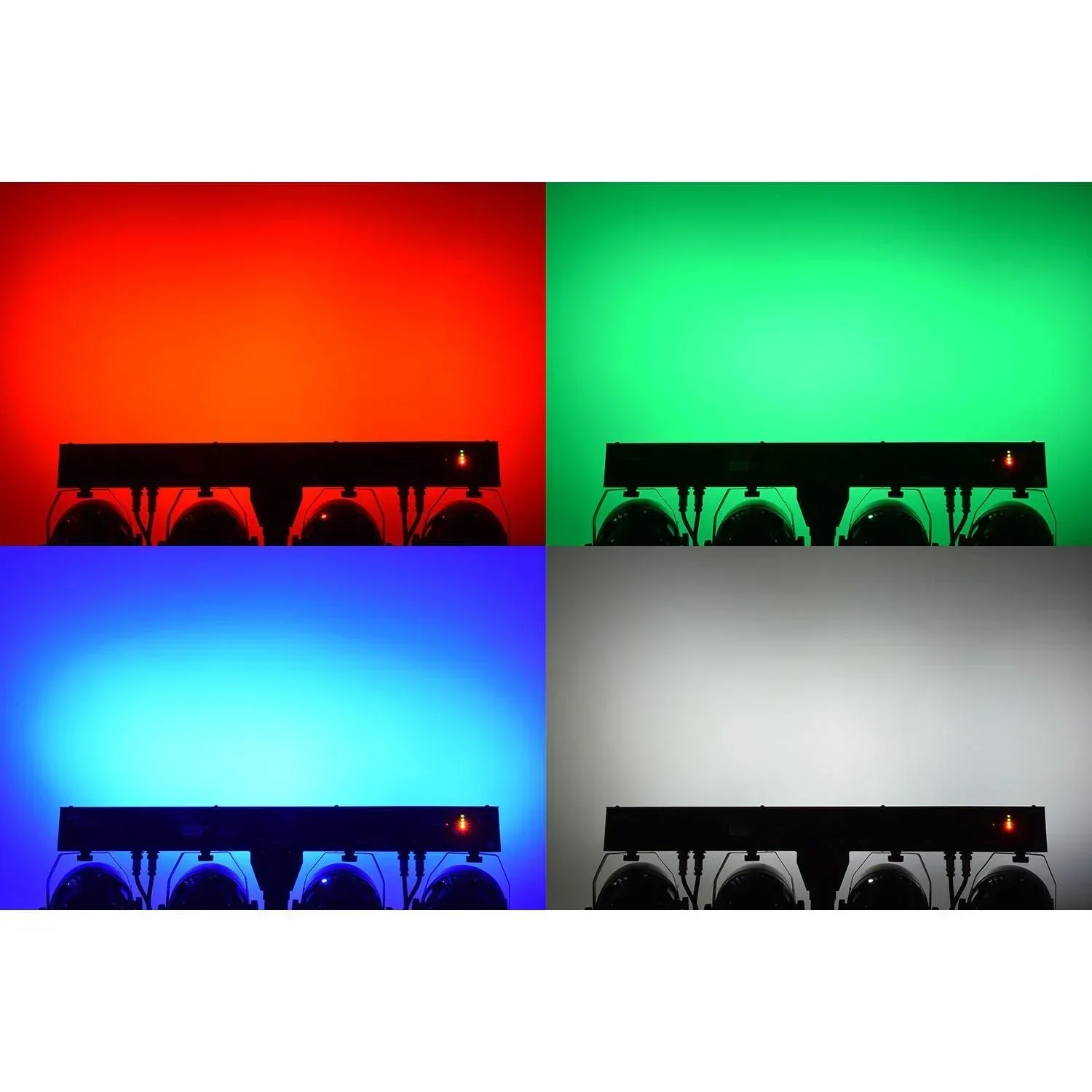 QTX Rechargeable LED Par Bar with Tripod, Remote and Carry Bag