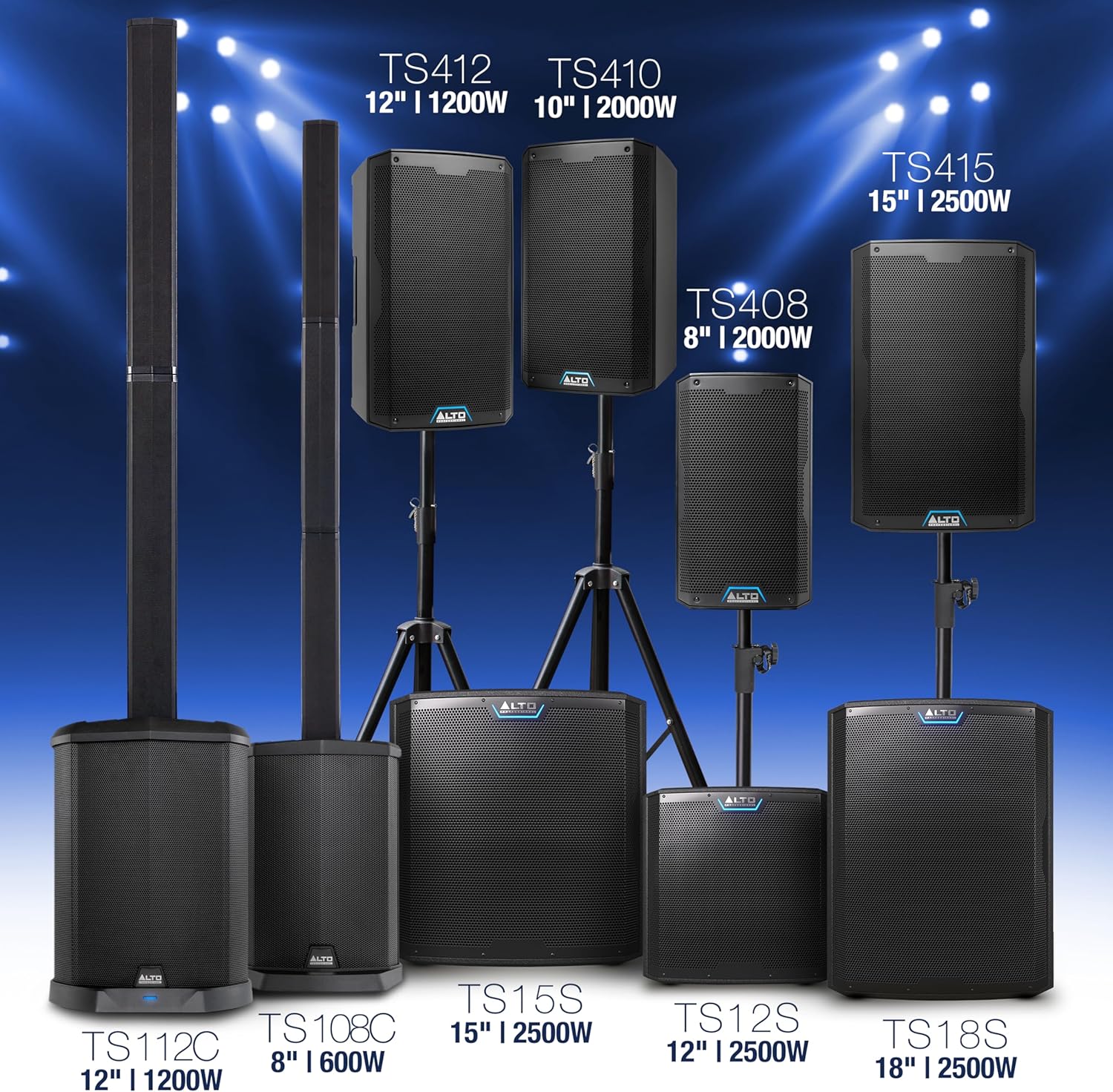 ALTO TS408 2000W 8