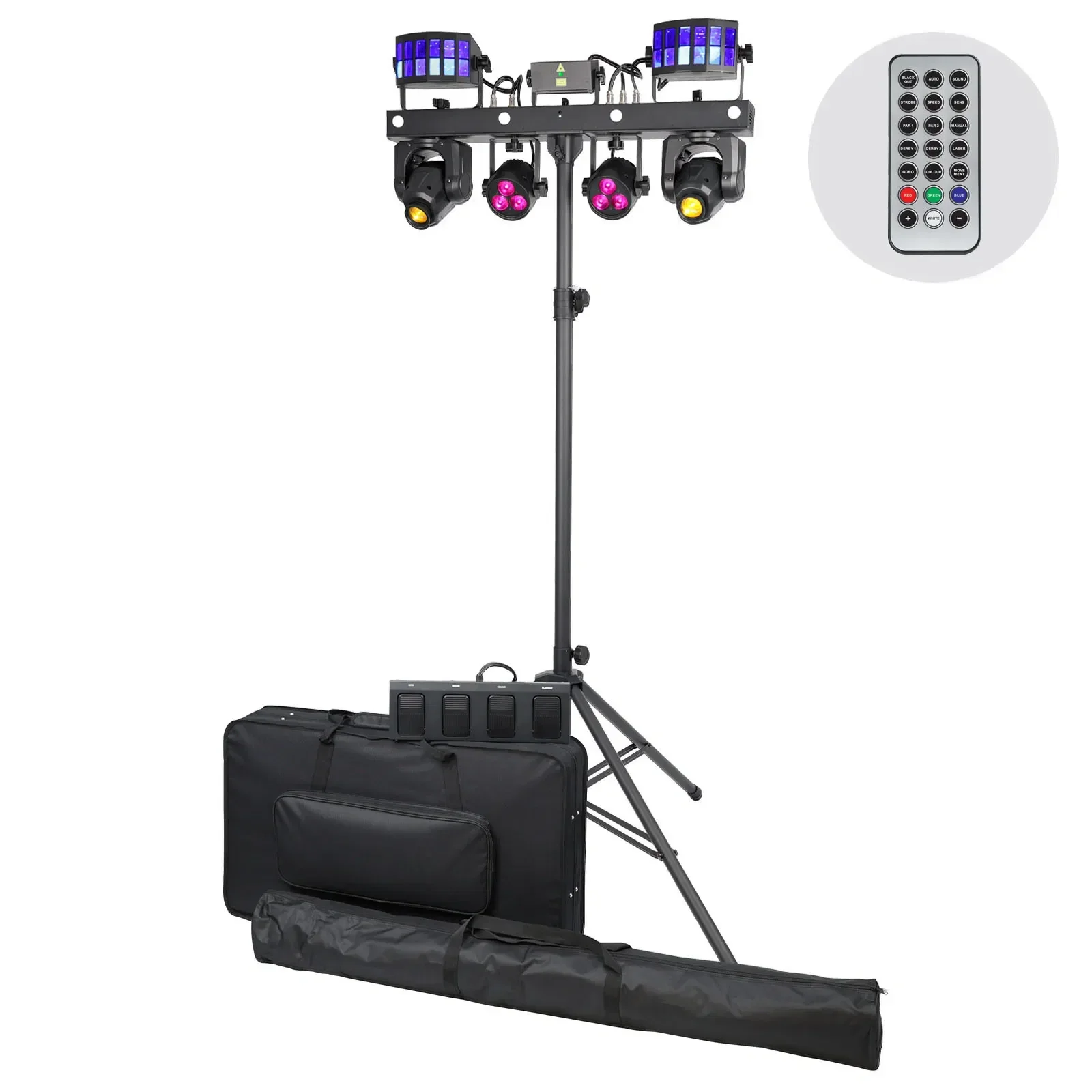 2 x Equinox Gigabar FX1 5-in-1 LED Light Bar System with Bags
