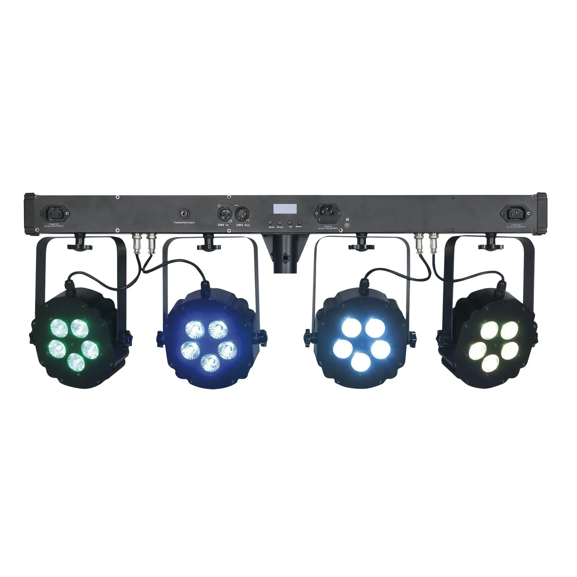Showtec Compact Power Light Set 4 RGBW With Bag and Stand