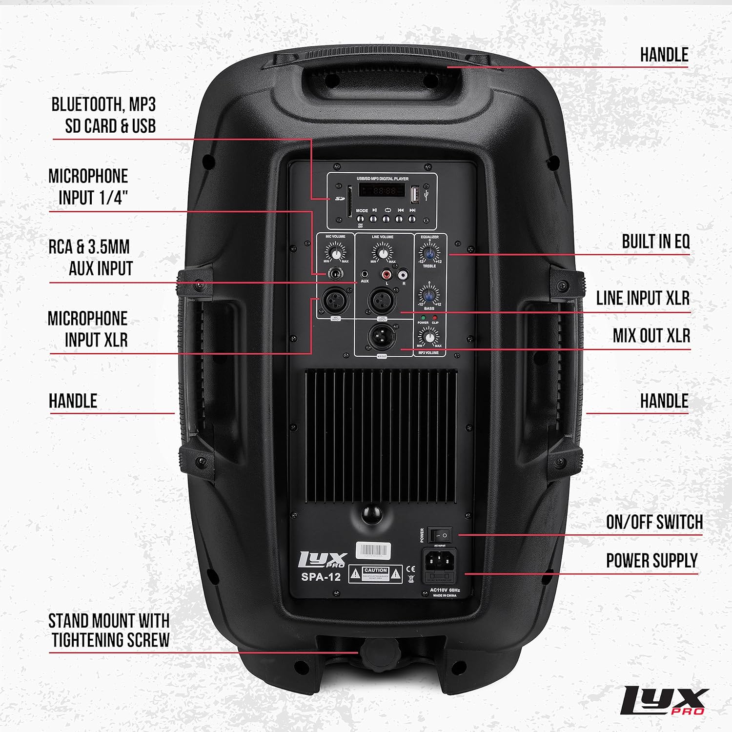 LyxPro SPA-8 Compact 8