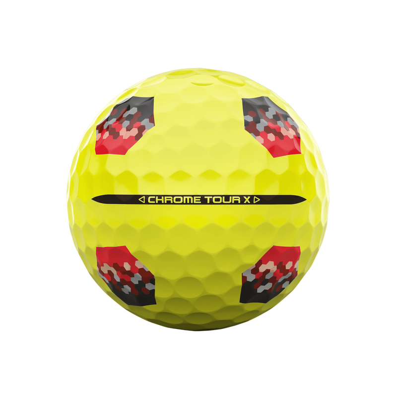 Chrome Tour X TruTrack Yellow Golf Balls(4 Dozen Total 48)