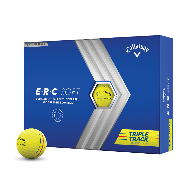 E•R•C Soft Yellow Golf Balls(4 Dozen Total 48)