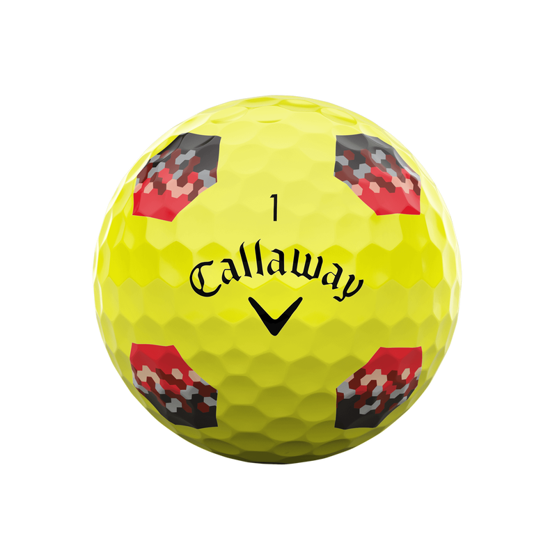 Chrome Tour X TruTrack Yellow Golf Balls(4 Dozen Total 48)