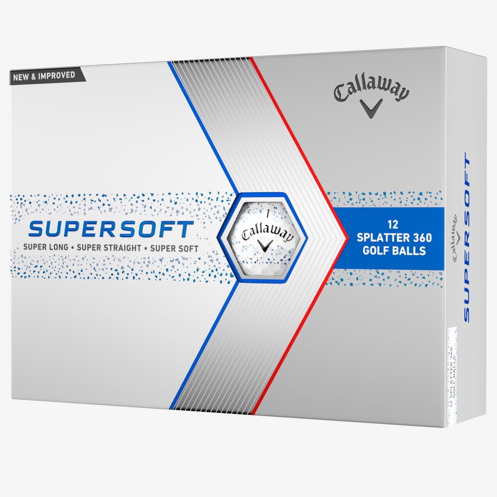 Supersoft Splatter 360 2024 Golf Balls(4 Dozen Total 48)