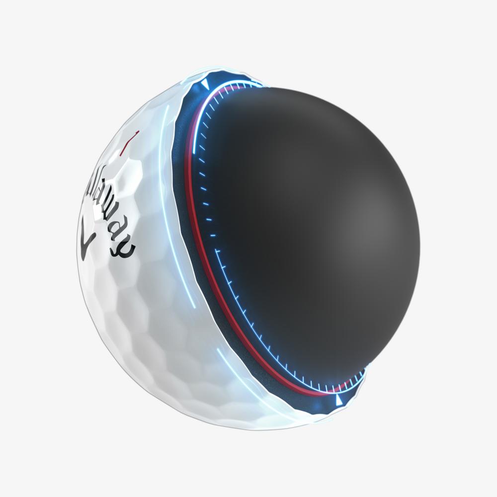 Chrome Tour X Triple Track 2024 Personalized Golf Balls(4 Dozen Total 48)