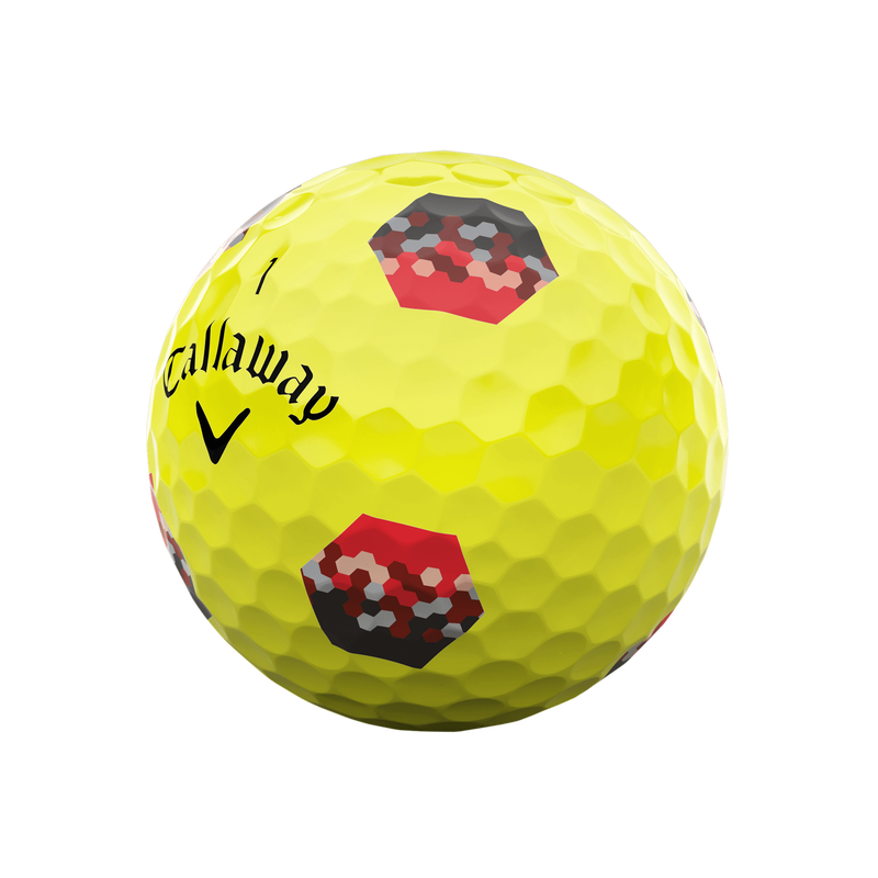 Chrome Tour X TruTrack Yellow Golf Balls(4 Dozen Total 48)