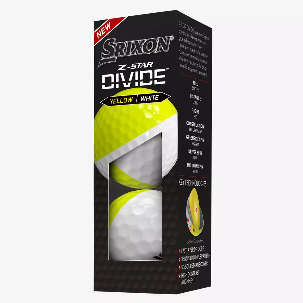 Z-STAR 8 Divide 2023 Golf Balls(4 Dozen Total 48)