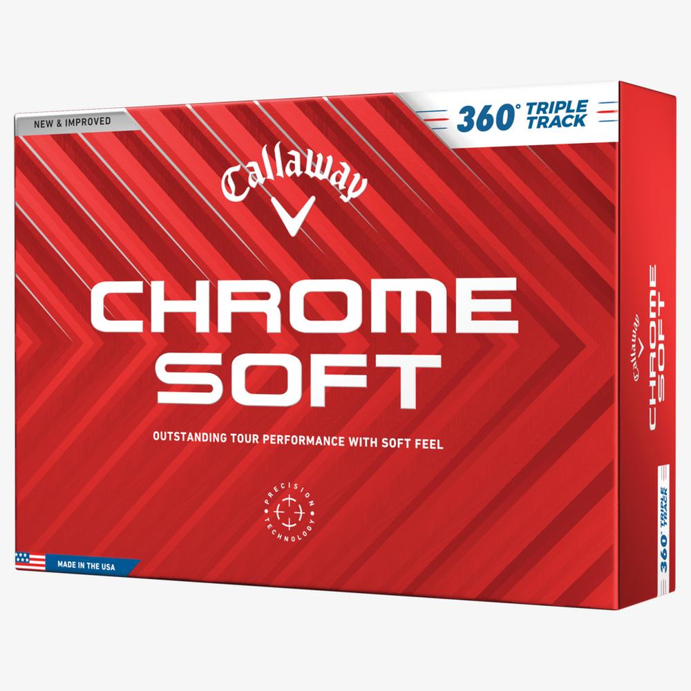 Chrome Soft 360 Triple Track 2024 Golf Balls(4 Dozon Tolal 48)(4 Dozen Total 48)