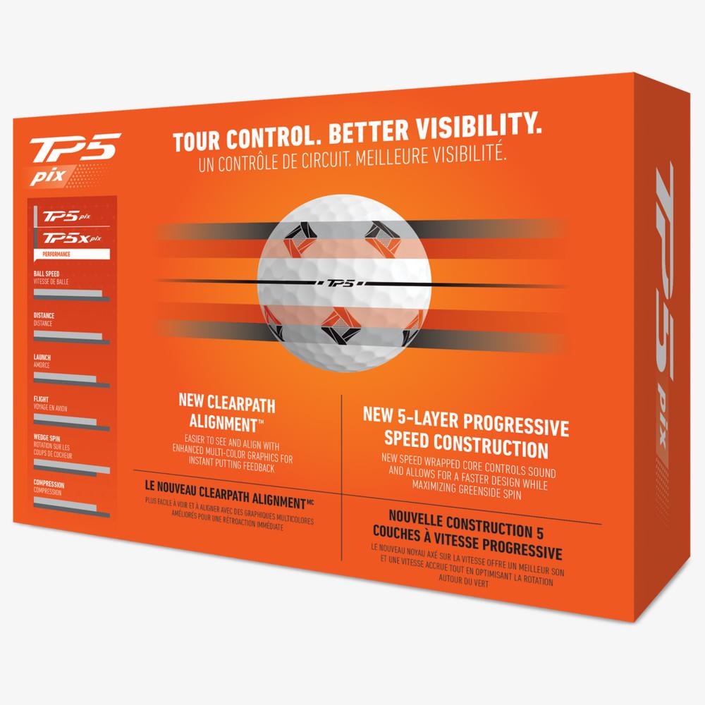TP5 PIX 3.0 2024 Golf Balls(4 Dozen Total 48)(4 Dozen Total 48)