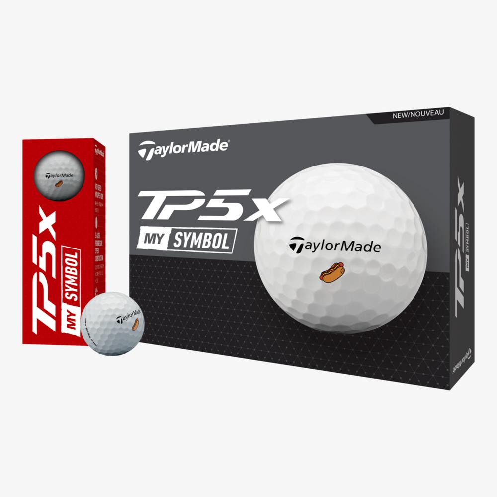 TP5x MySymbol Hot Dog 2024 Golf Balls(4 Dozen Total 48)