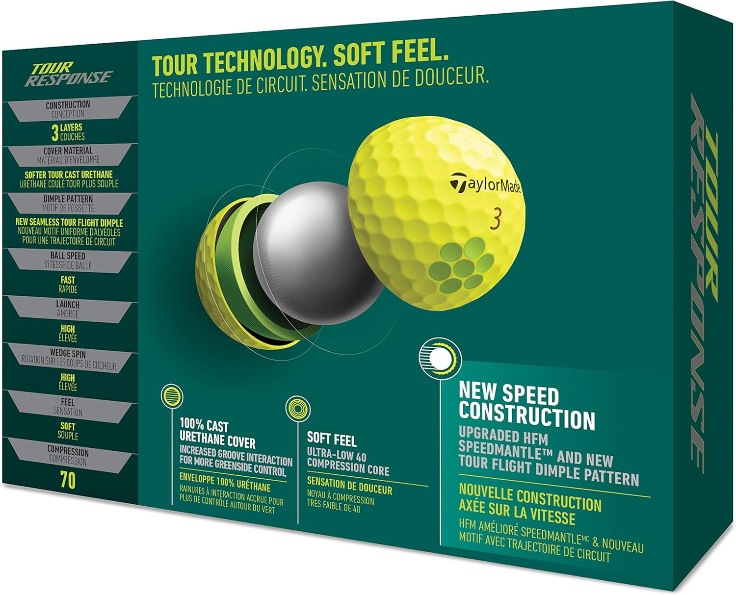 Tour Response Golf Balls(4 Dozon Tolal 48)(4 Dozen Total 48)