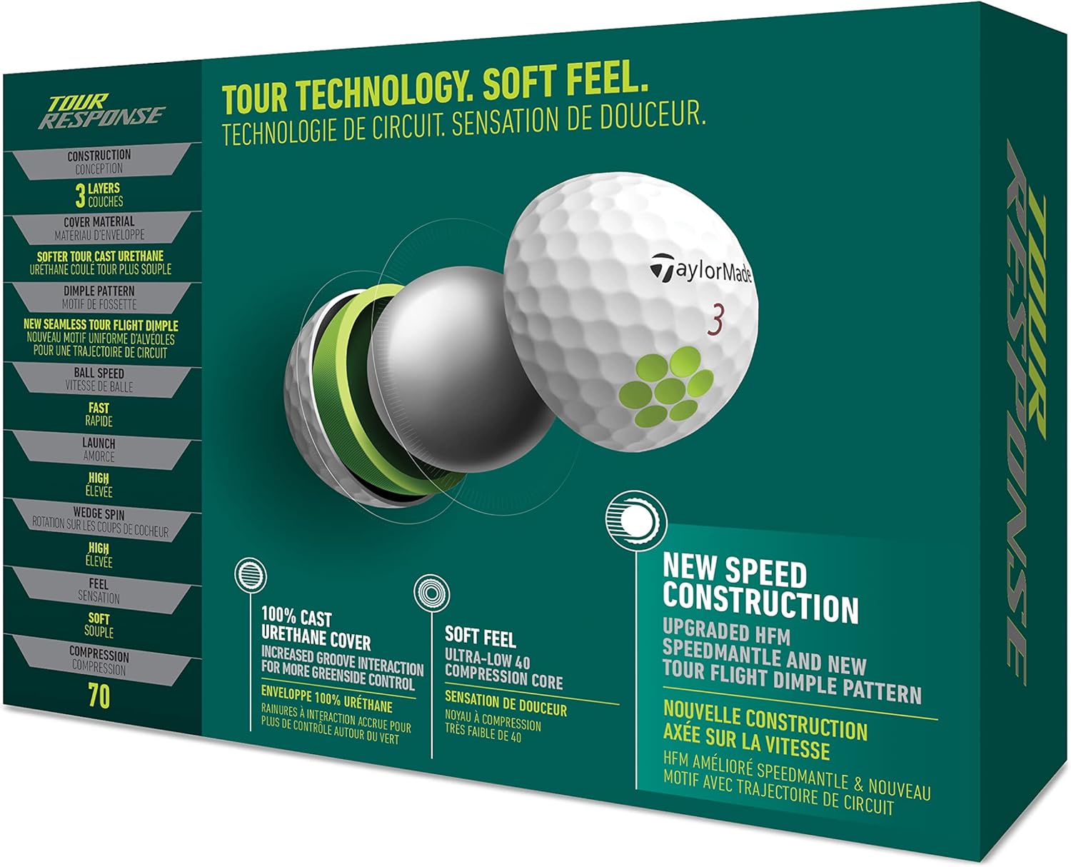 Tour Response Golf Balls(4 Dozon Tolal 48)(4 Dozen Total 48)