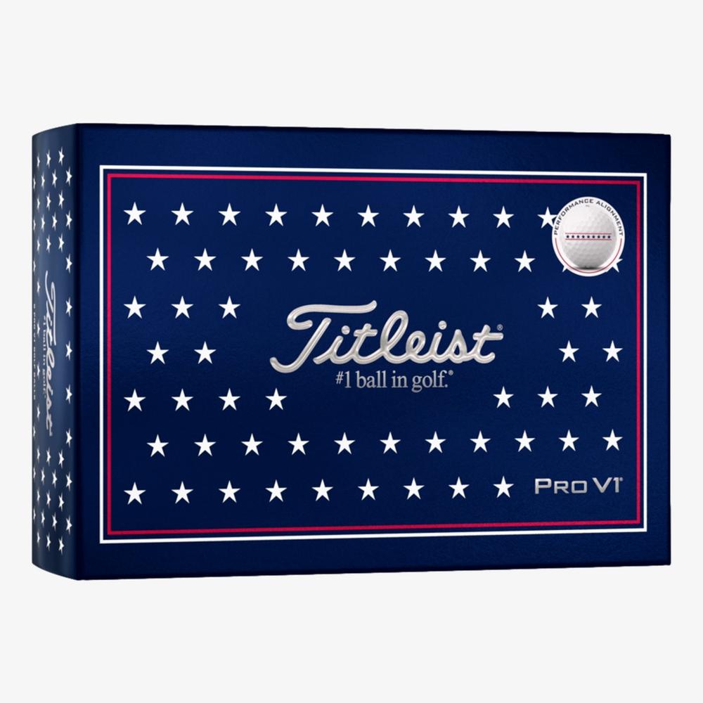 Pro V1 Limited Edition USA Performance Alignment Half Dozen Golf Balls(4 Dozen Total 48)