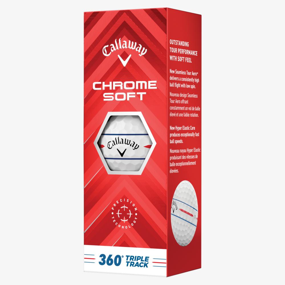Chrome Soft 360 Triple Track 2024 Golf Balls（4 Dozon Tolal 48）(4 Dozen Total 48)