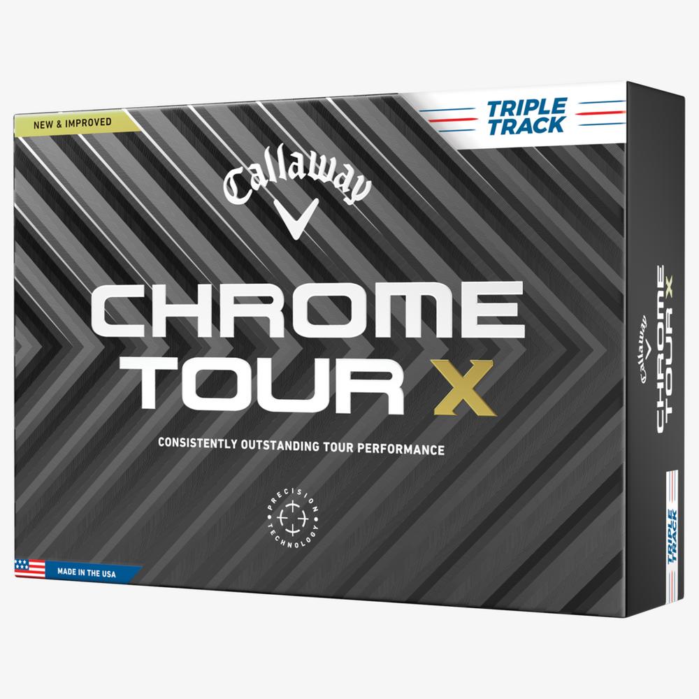 Chrome Tour X Triple Track 2024 Golf Balls(4 Dozen Total 48)