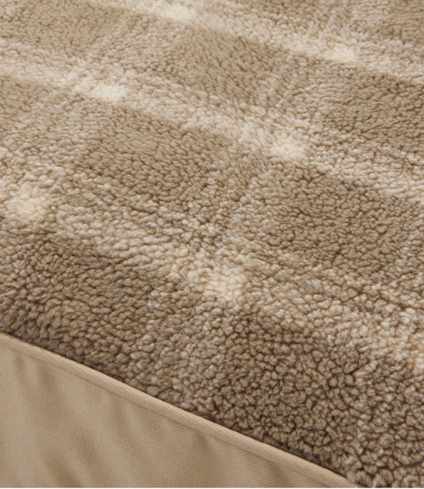 Premium Fleece Dog Bed, Rectangular