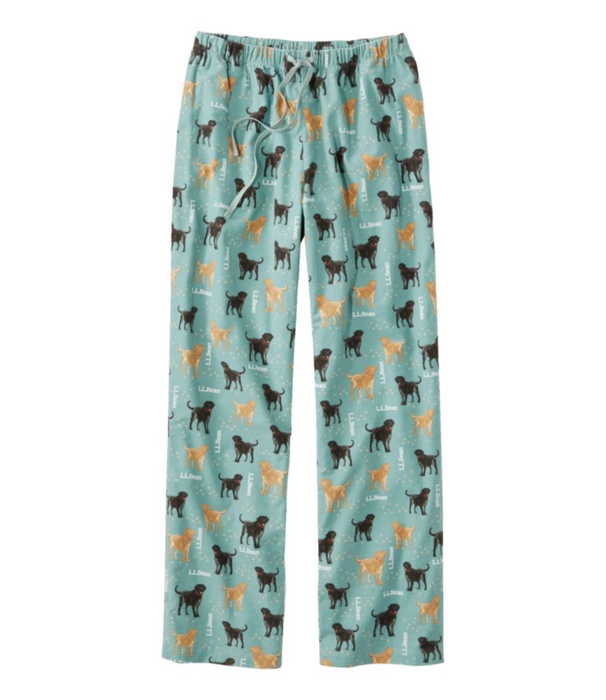 Women's L.L.Bean Flannel Pants, Print