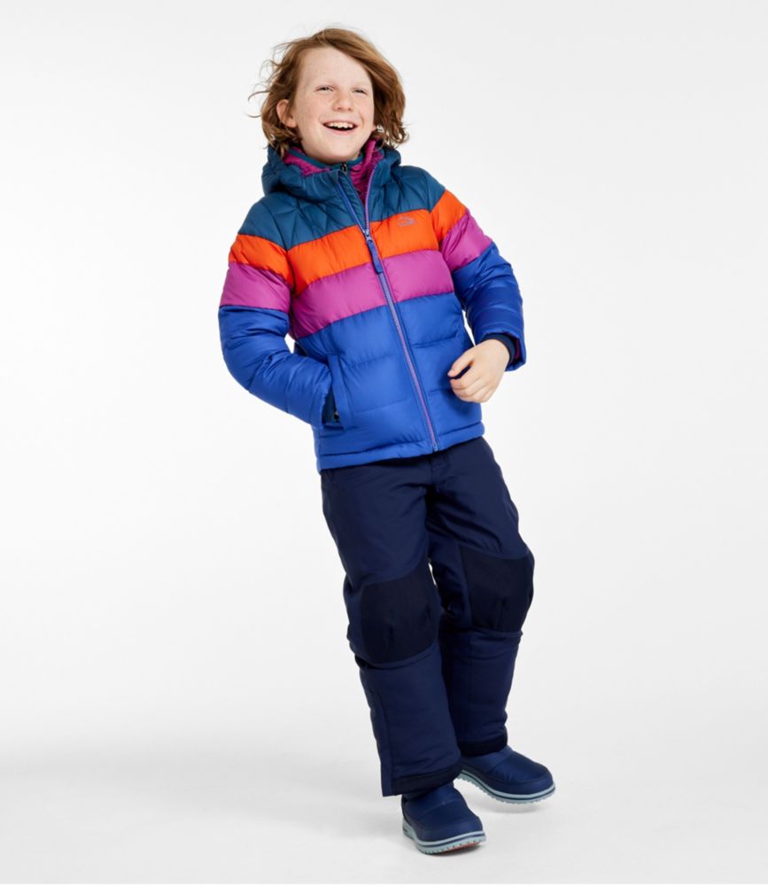 Kids' L.L.Bean Down Jacket, Colorblock