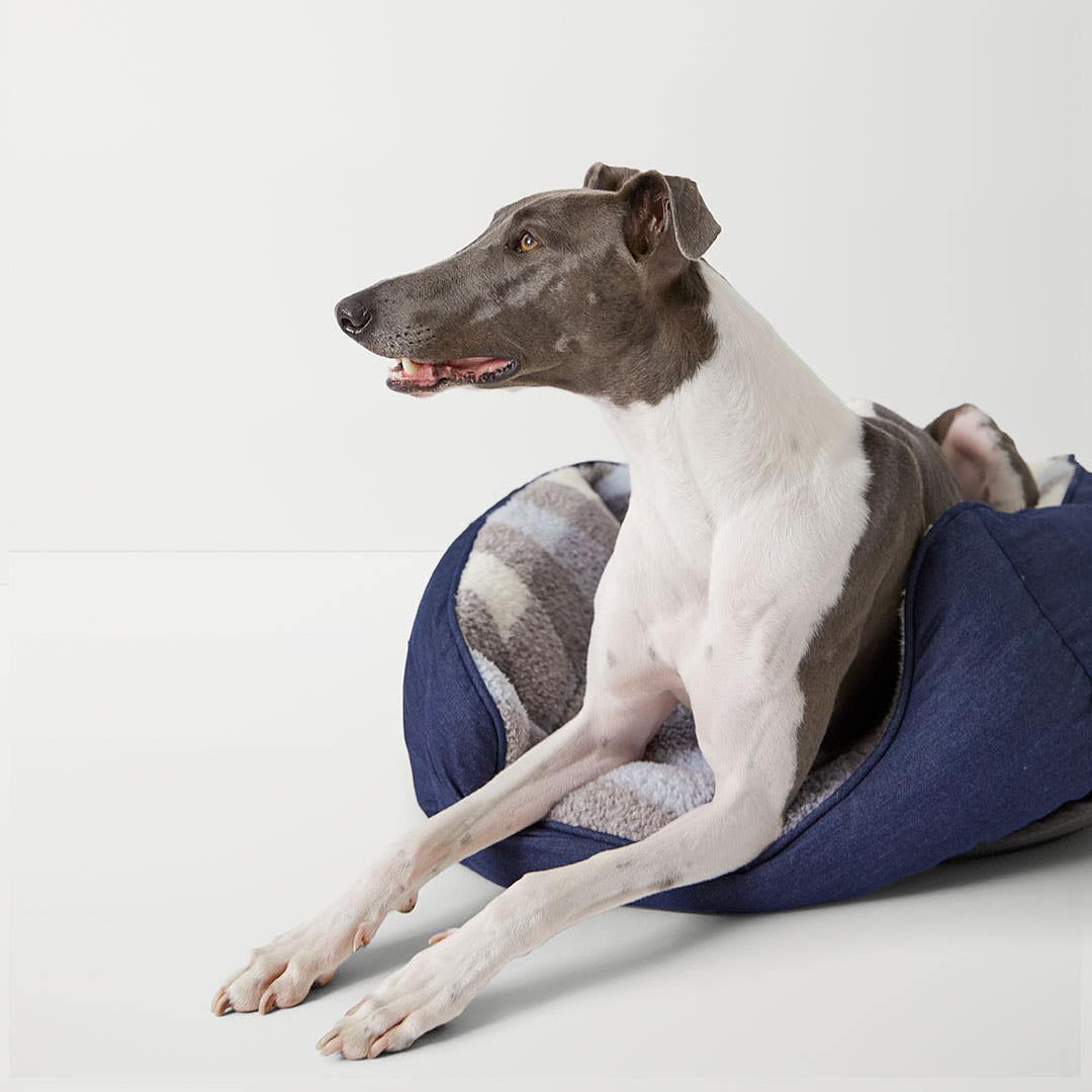 Denim Pet Bed Medium