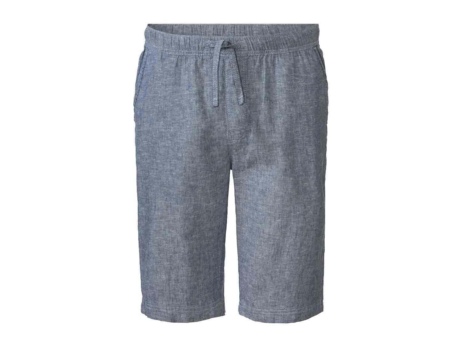 Bermudas de lino para hombre
