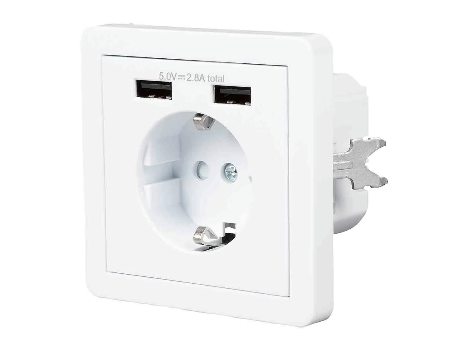 Enchufe con USB