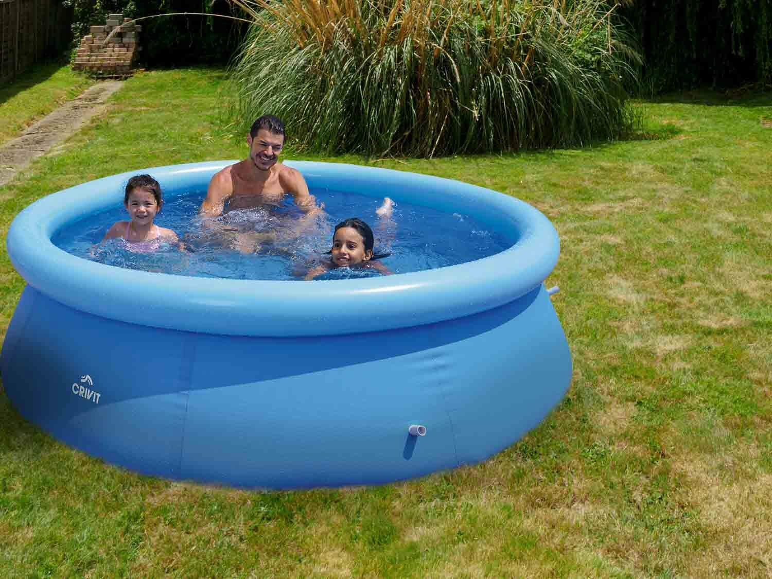Piscina hinchable redonda de montaje rápido Ø 240 x 63 cm