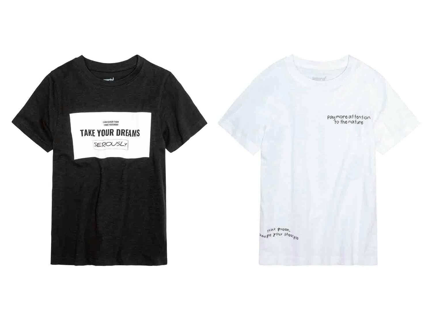 Camisetas júnior pack 2