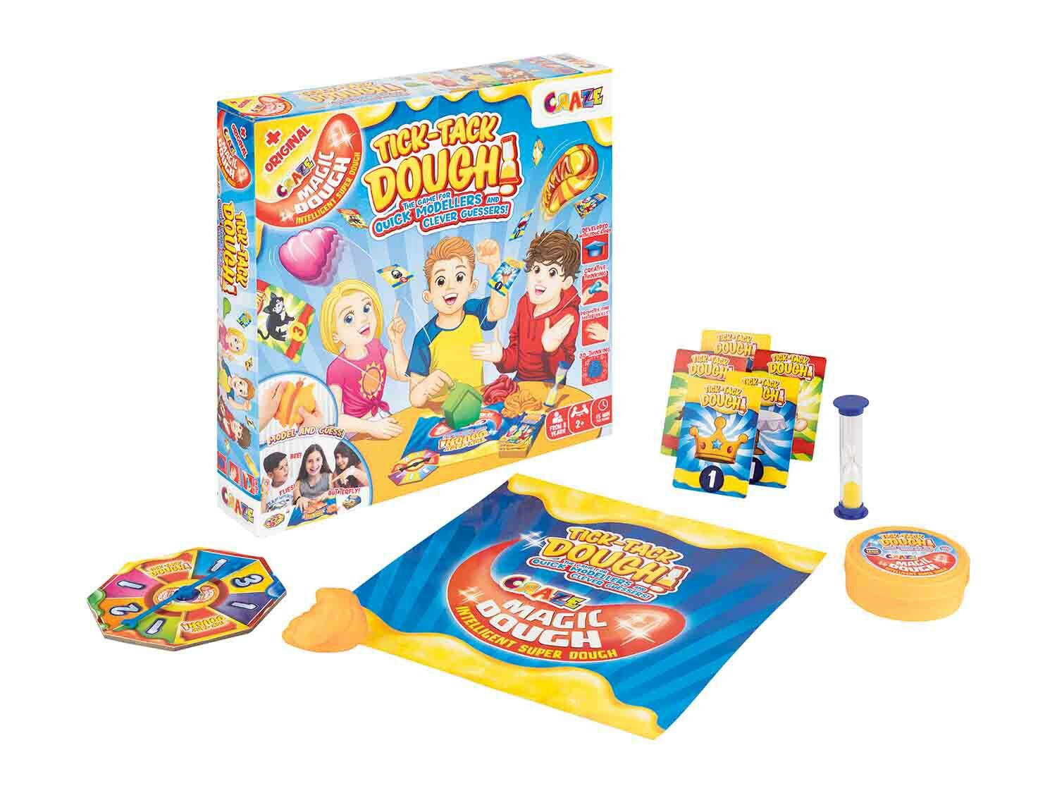 CRAZE Juego de mesa Tick-Tack Dough