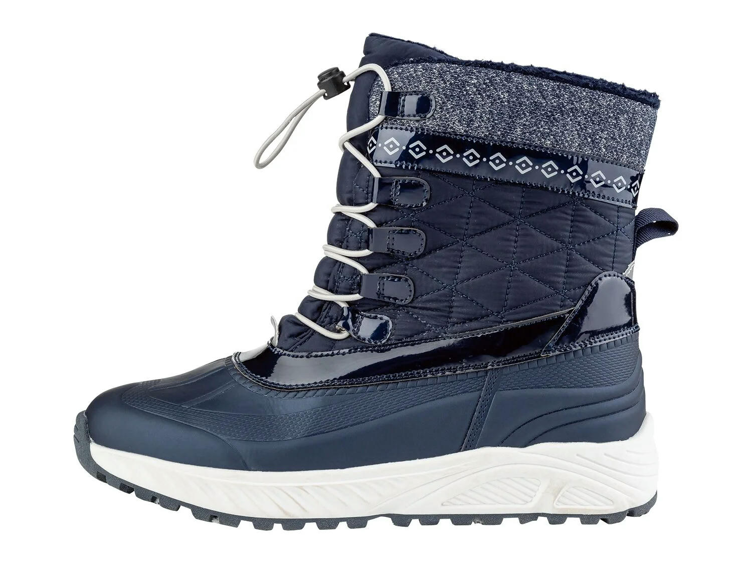 Botas de nieve azules júnior