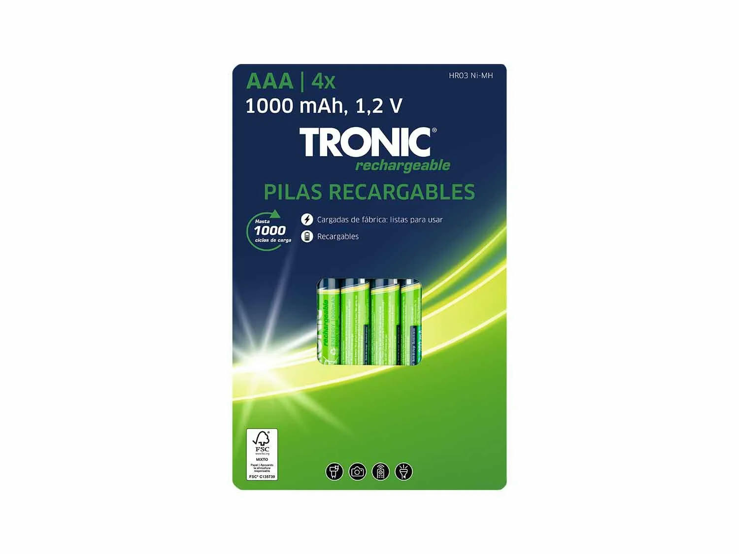 Pilas recargables