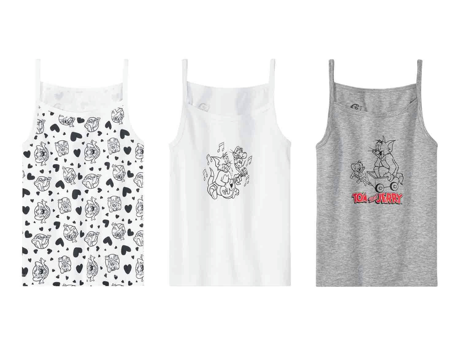 Camiseta de tirantes infantil pack 3