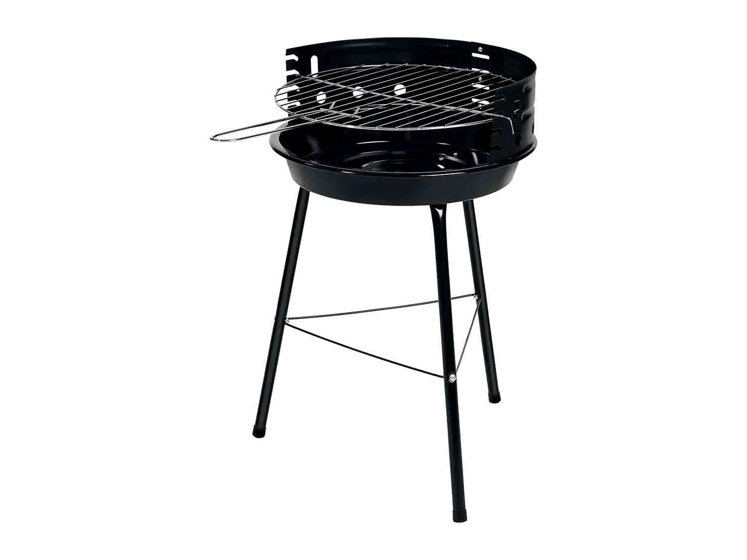 Barbacoa redonda de carbón
