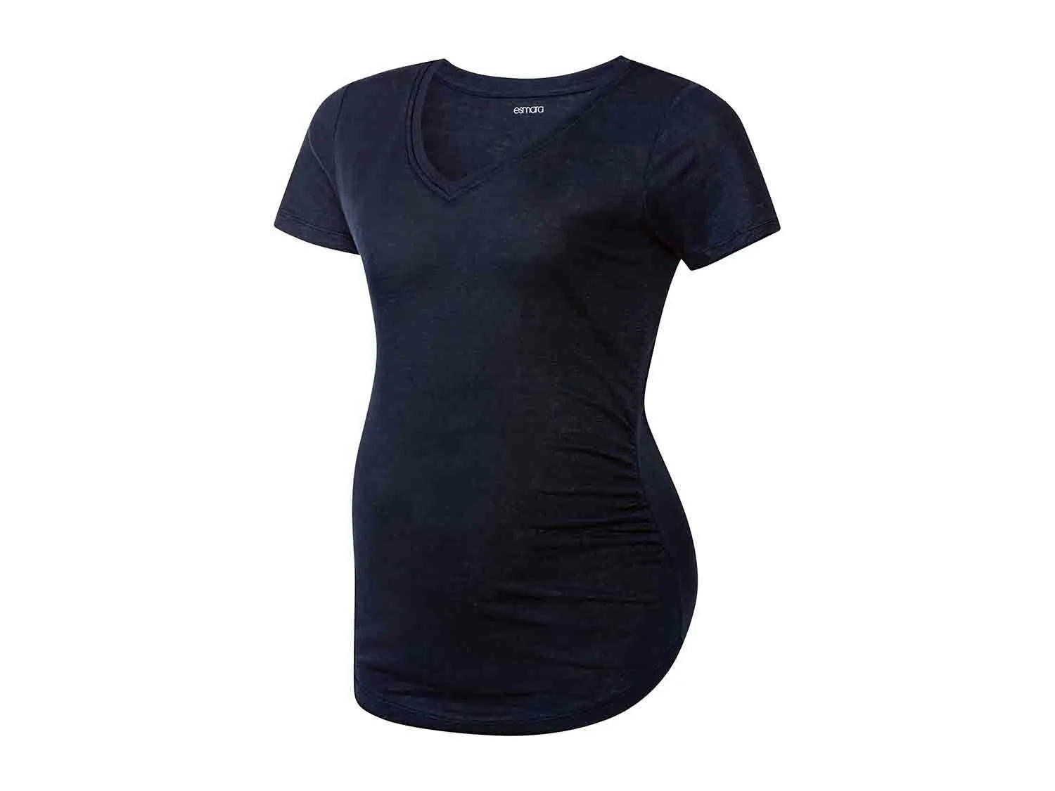 Camiseta con cuello de pico premamá