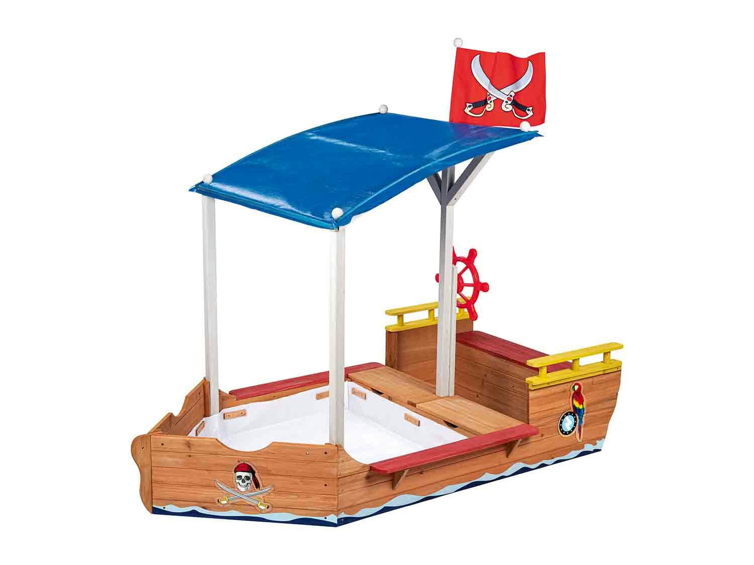 Cajón de arena Barco pirata
