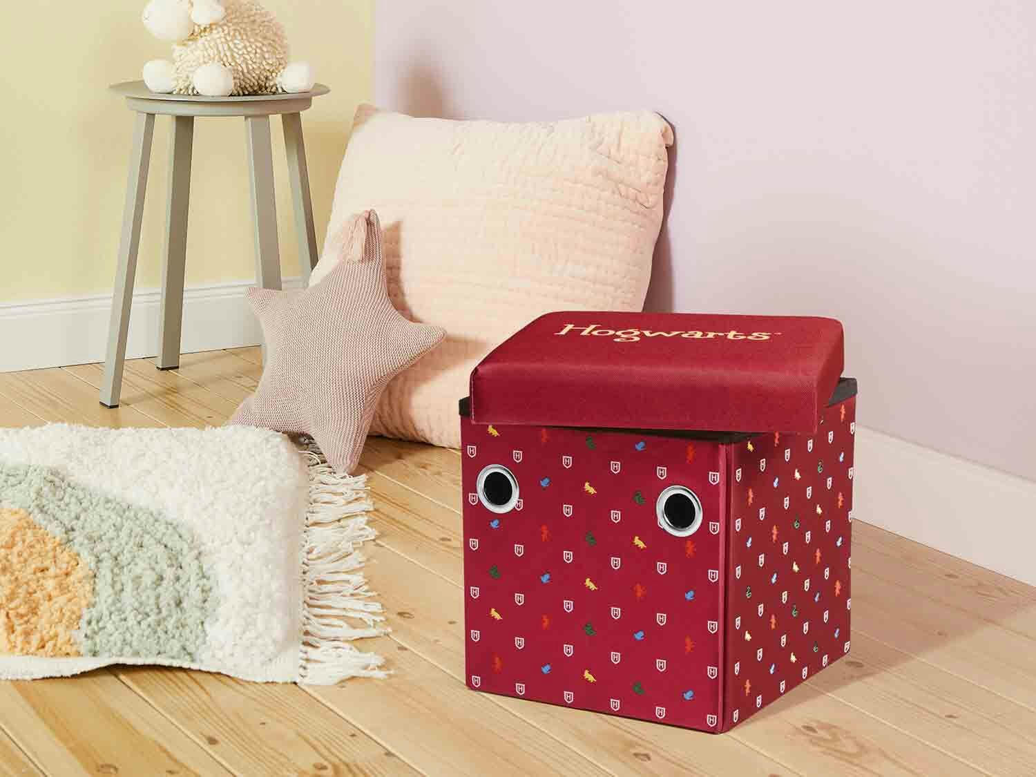 Caja asiento plegable Harry Potter
