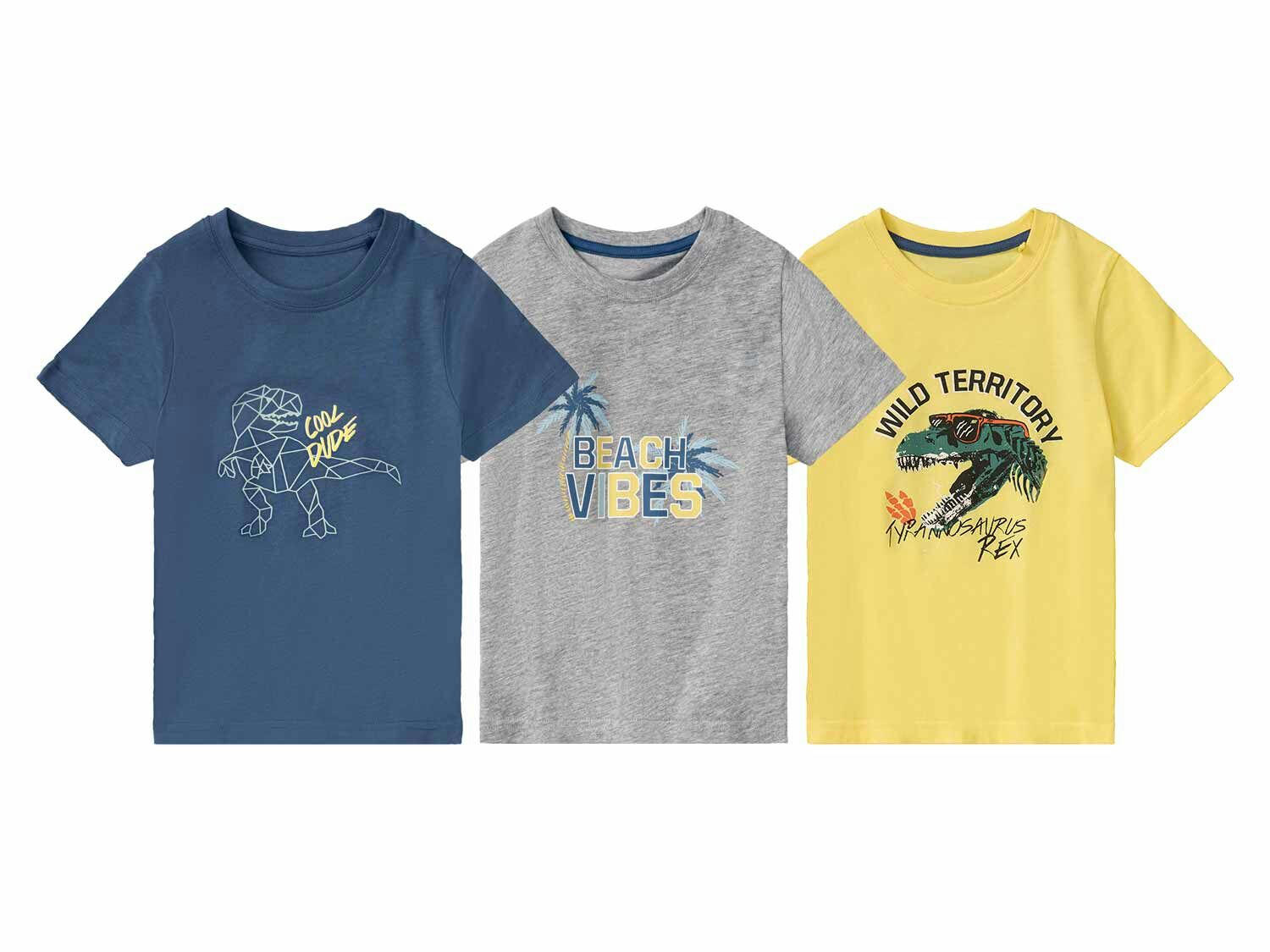 Camisetas infantiles pack 3