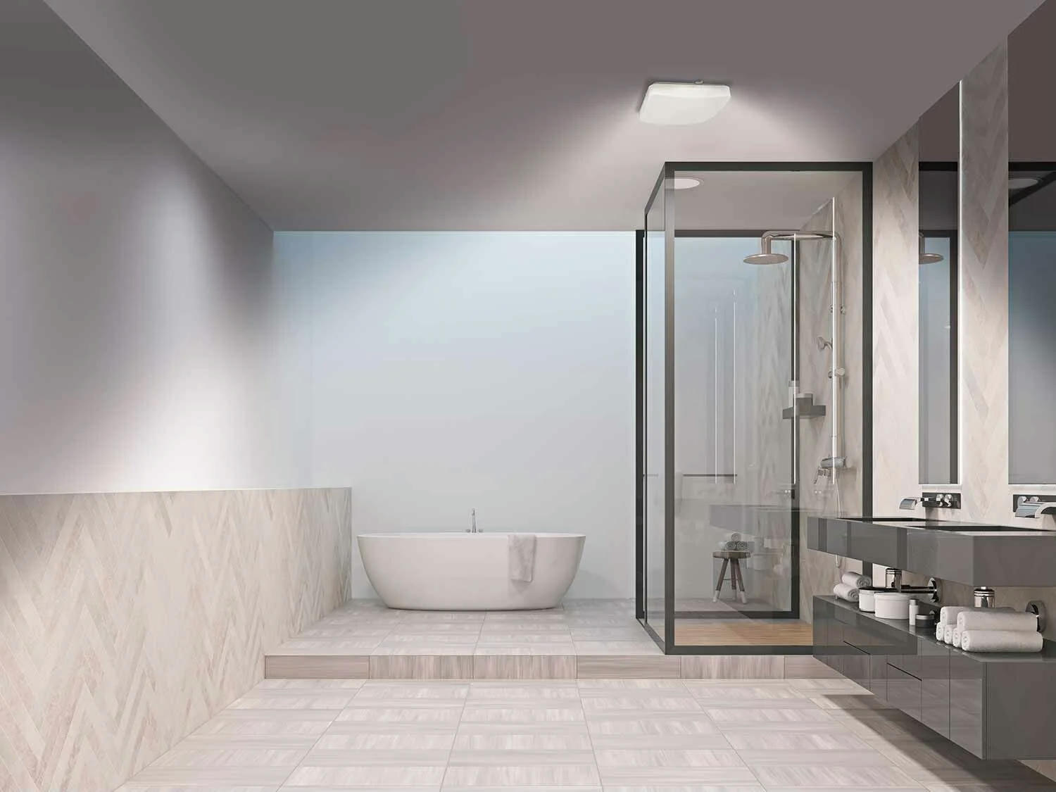Lámpara LED para baño