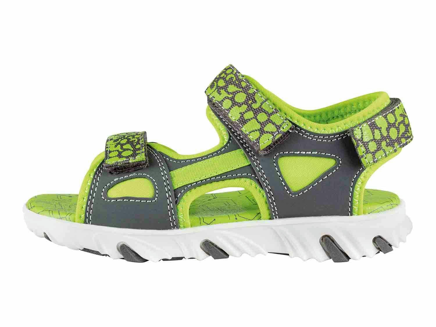 Sandalias verdes infantiles