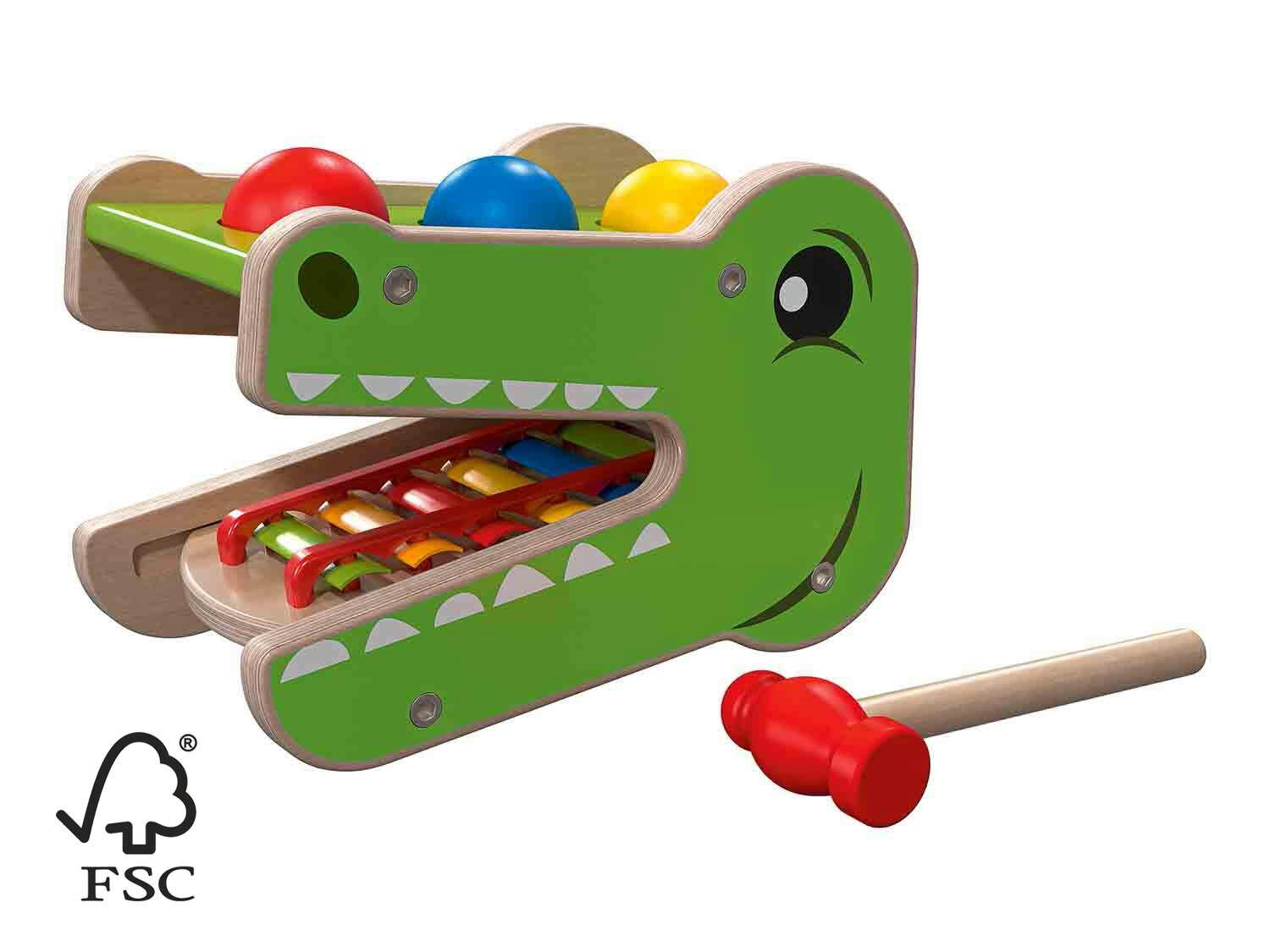 Juego de martillo y xilófono