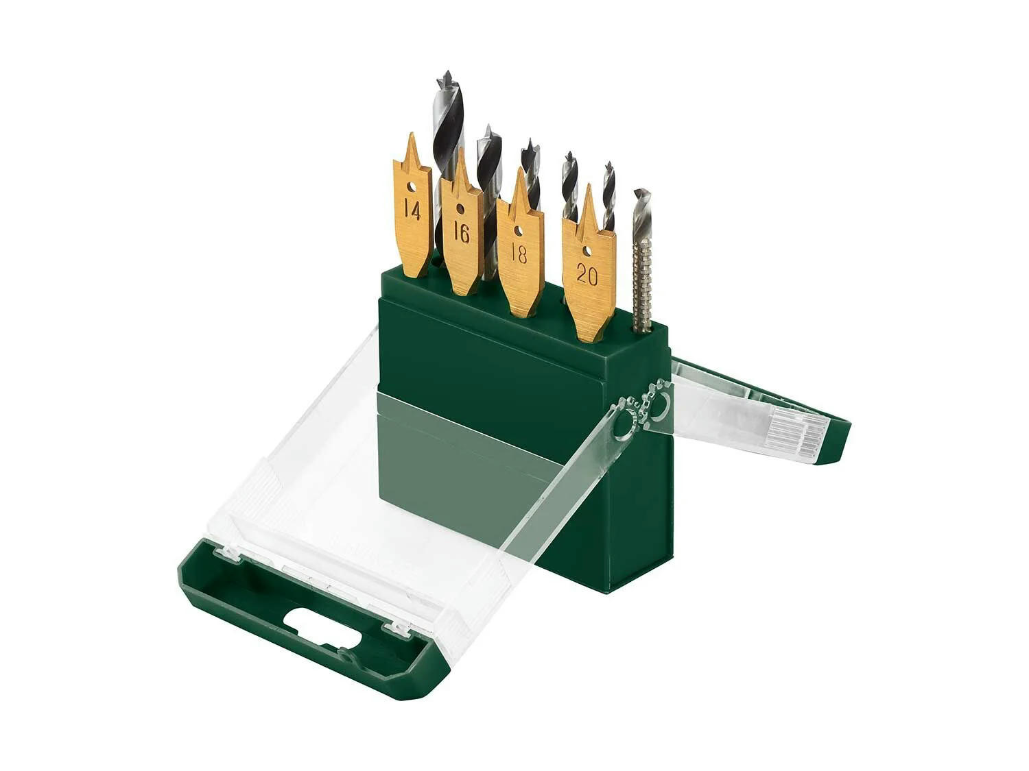 Set de brocas con estuche