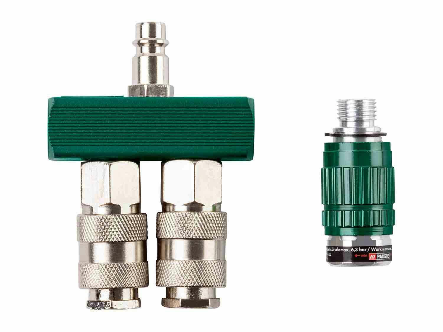 Conector distribuidor de aire comprimido de 2 vias