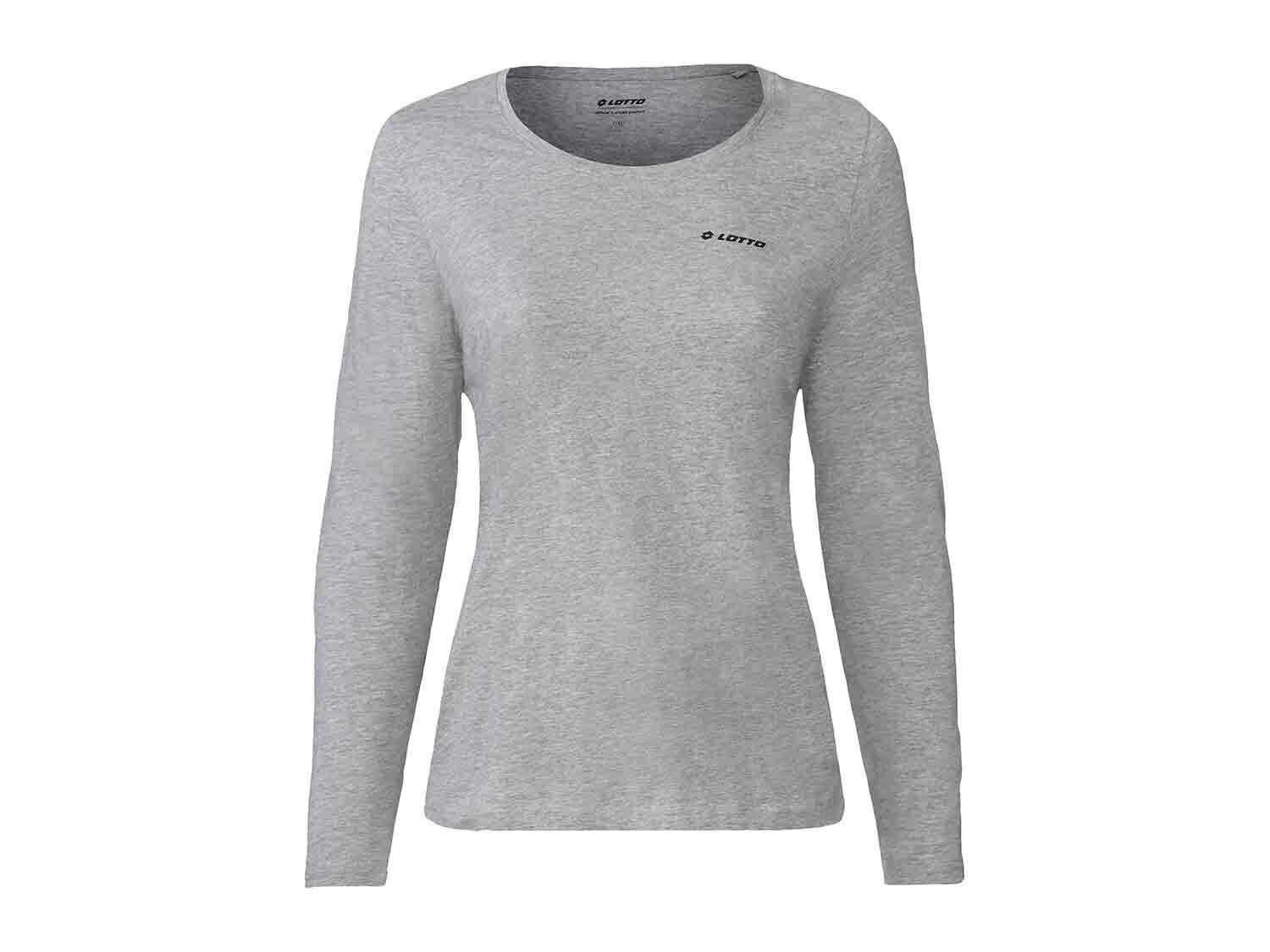 Lotto Camiseta de manga larga para mujer