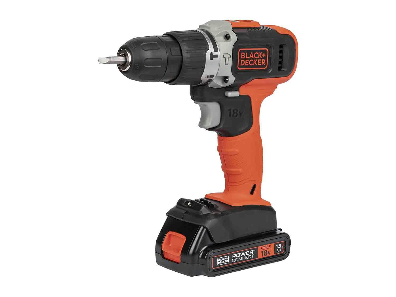 Black & Decker Taladro combinado inalámbrico 18 V