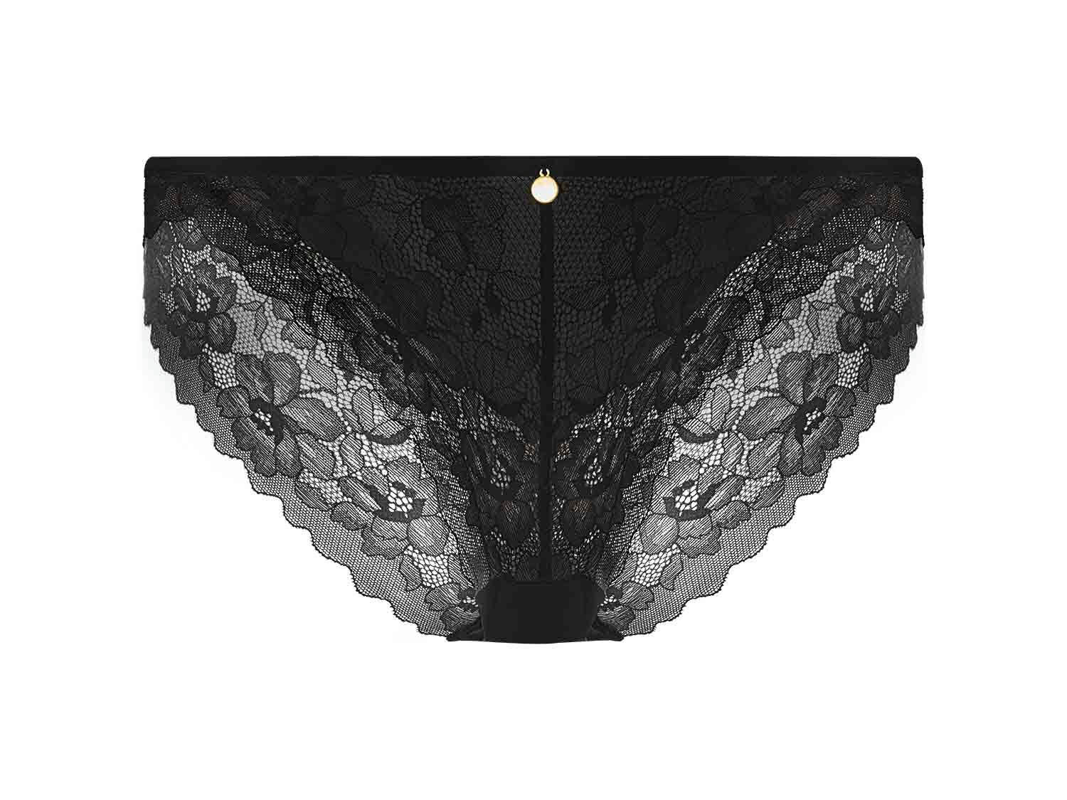 Braguitas mini con encaje para mujer pack 2