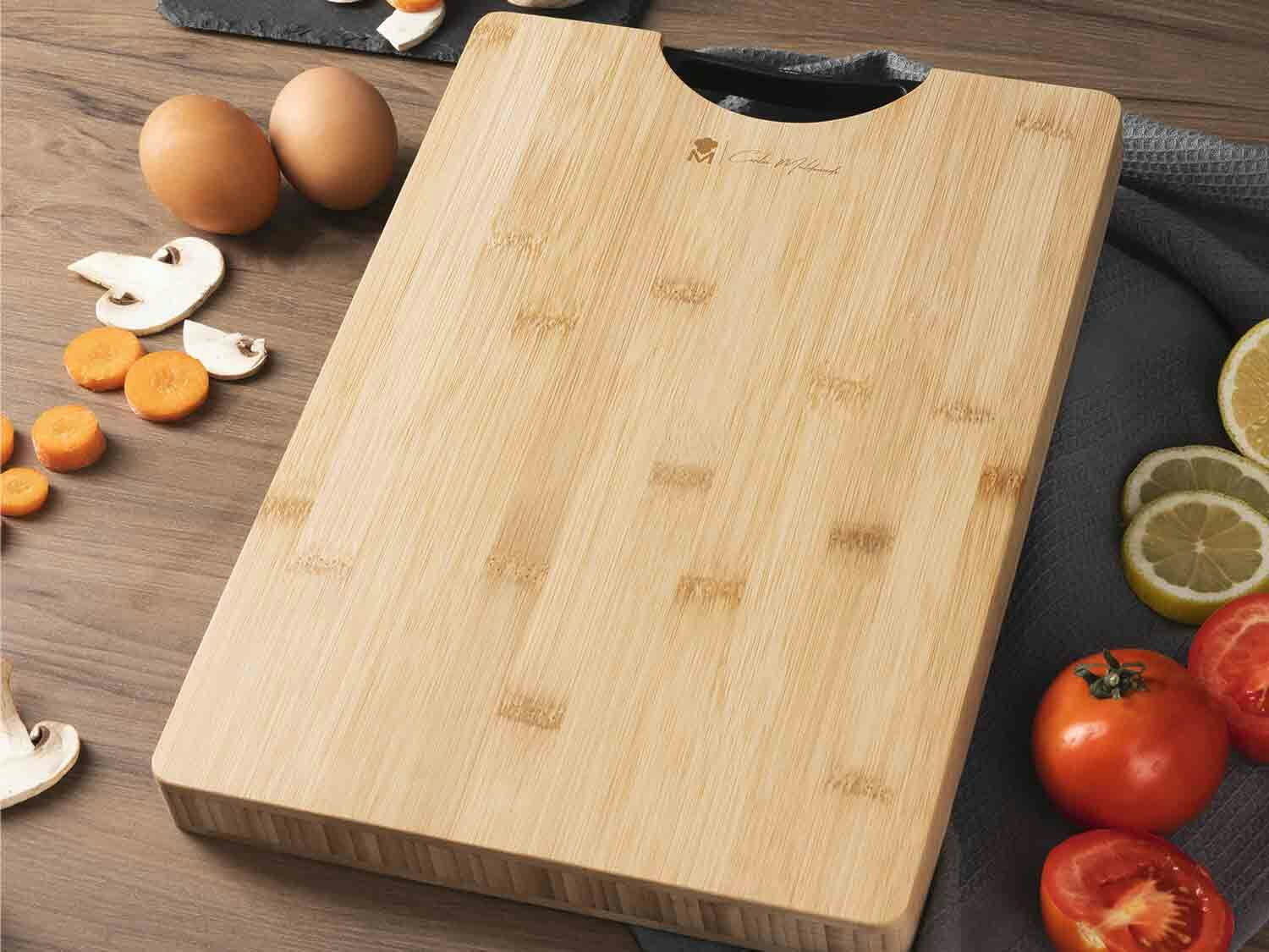 Masterpro ® Tabla de corte de bambú