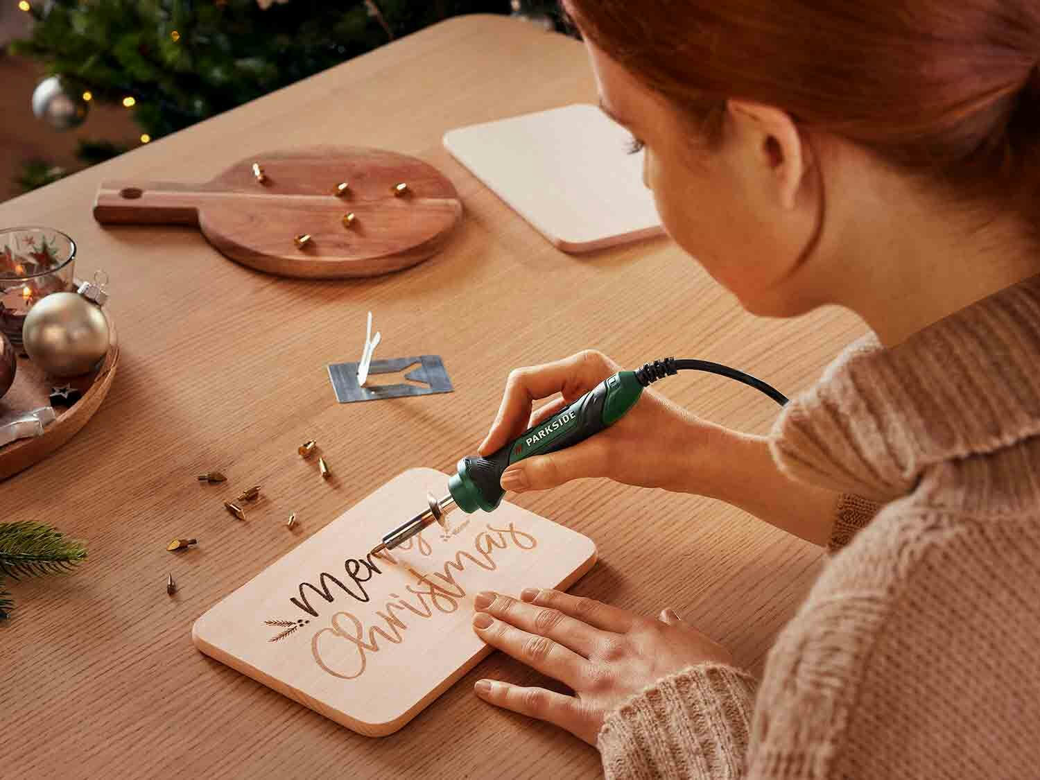 Pirógrafo con accesorios