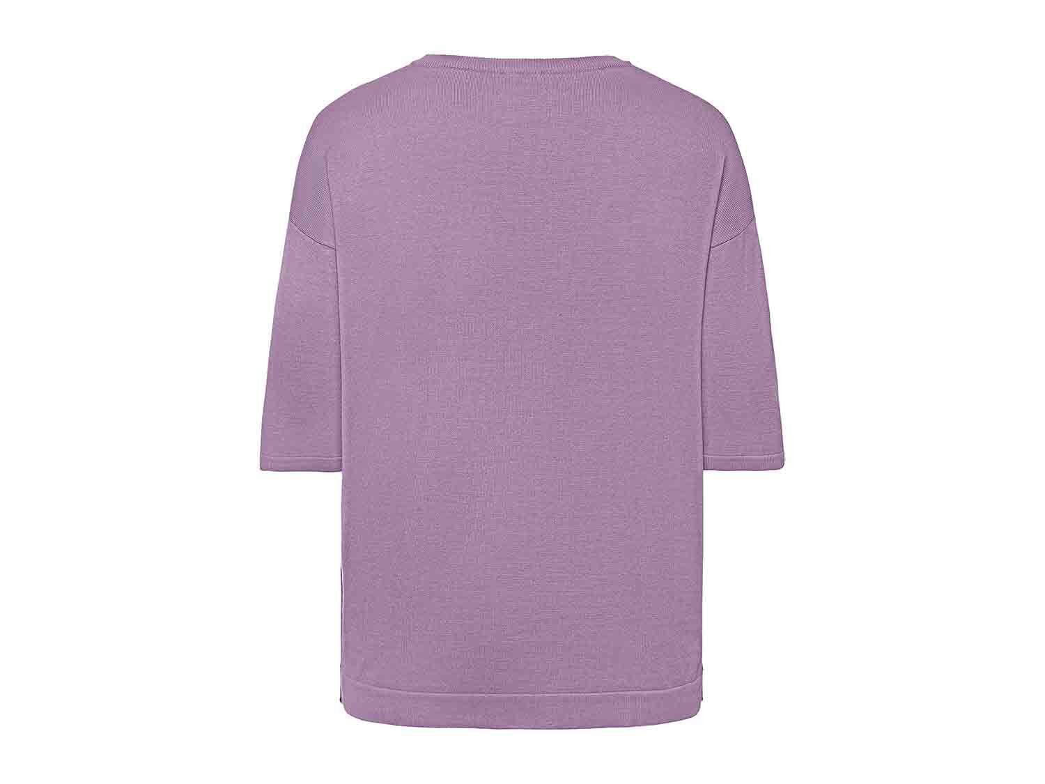 Camiseta con cuello redondo para mujer