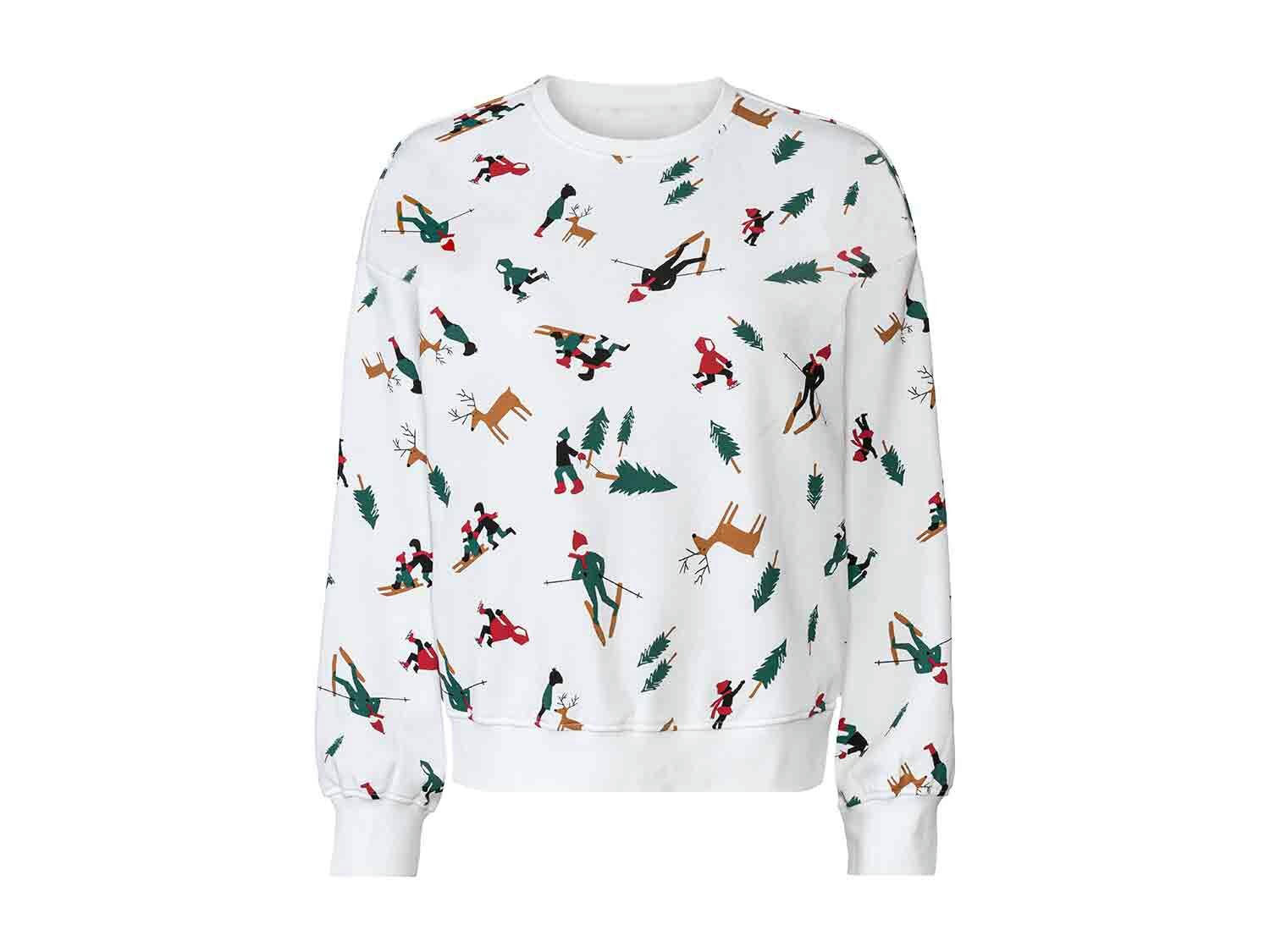 Sudadera navideña para mujer